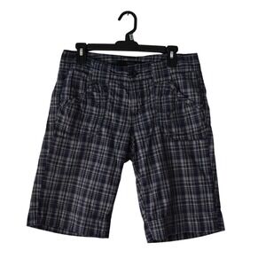 Calvin Klein Jeans Women's Plaid Bermuda Shorts Size 8